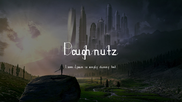 Doughnutz Font