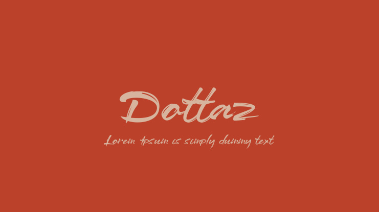 Dottaz Font