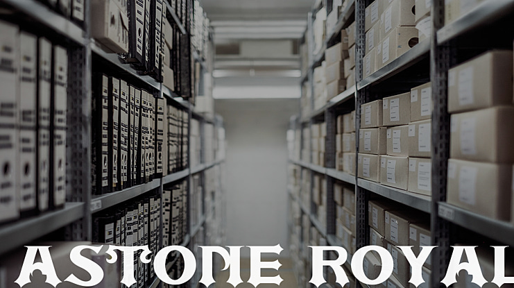 ASTONE ROYAL Font