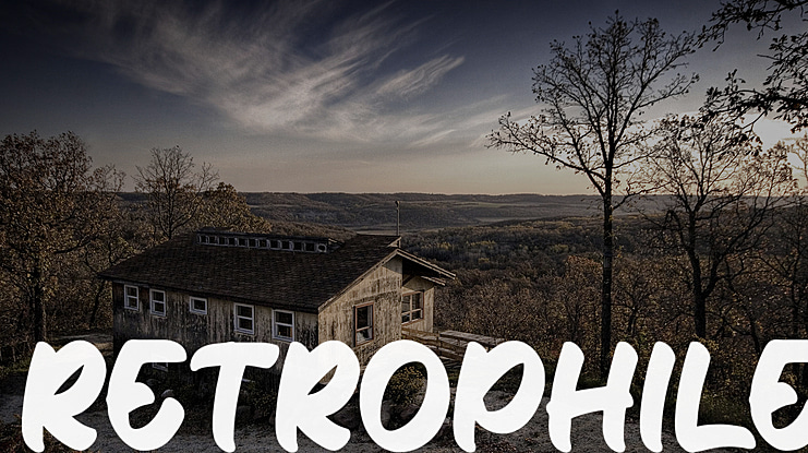 Retrophile Font Family