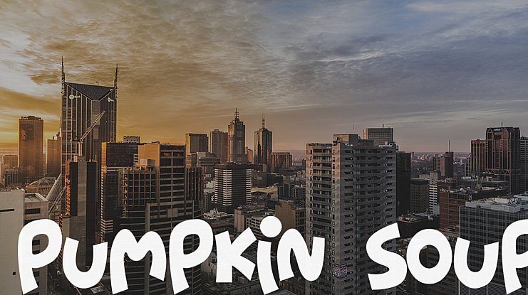 Pumpkin Soup Font Family