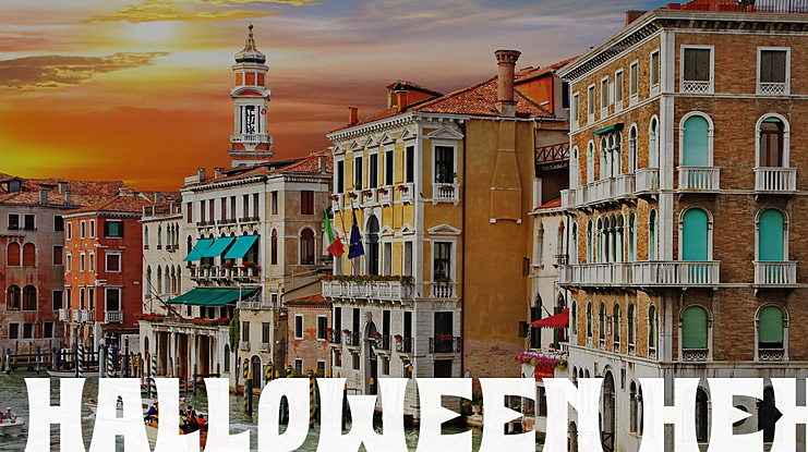 Halloween Hex Font Family