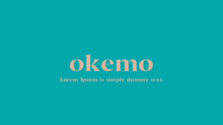 okemo Font