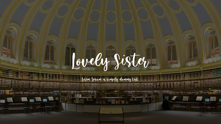 Lovely Sister Font