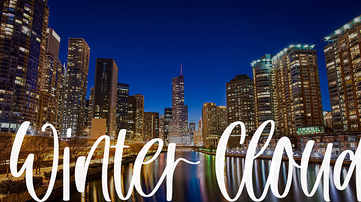 Winter Cloud Font