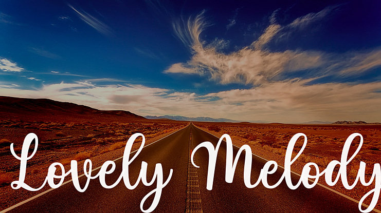 Lovely Melody Font