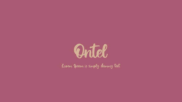 Ontel Font