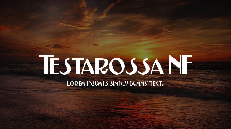 Testarossa NF Font