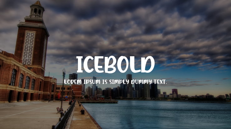 ICEBOLD Font