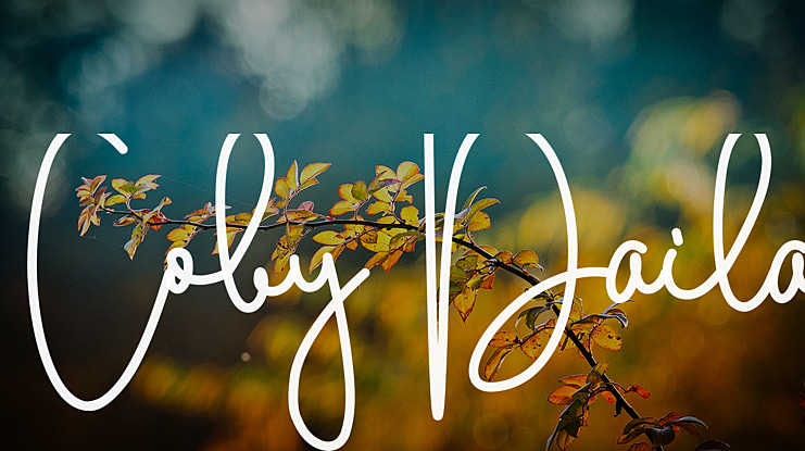 Coby Daila Font