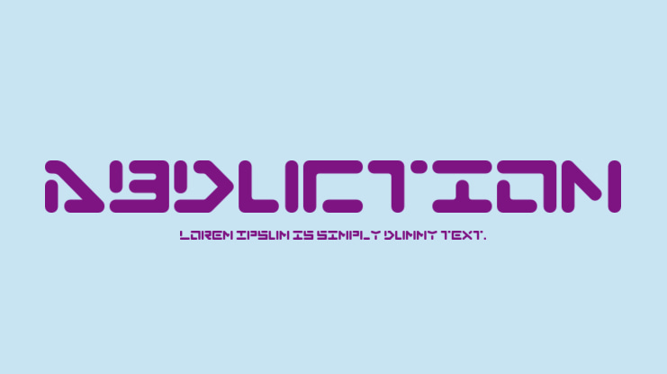 Abduction Font Family