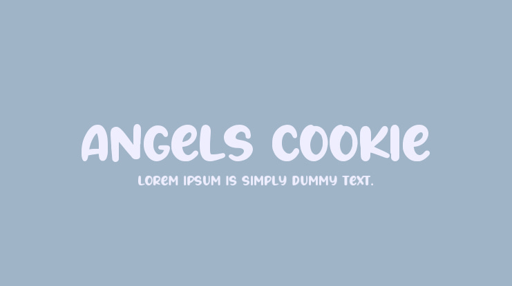 Angels Cookie Font Family