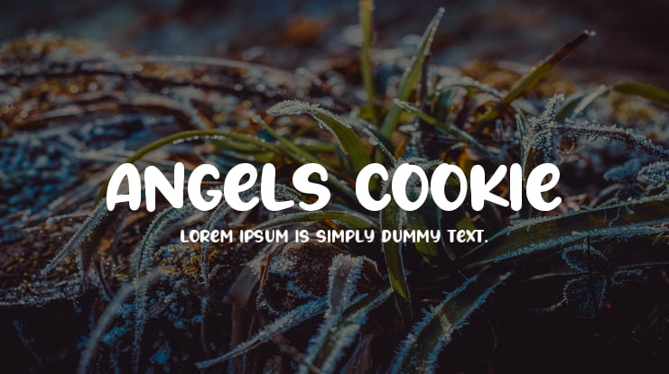 Angels Cookie Font Family