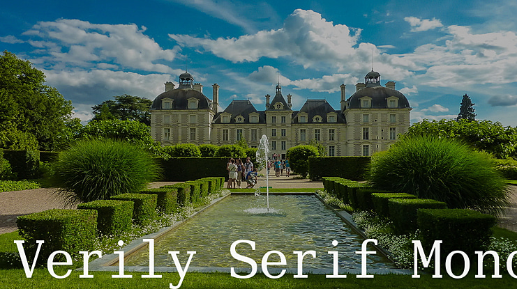 Verily Serif Mono Font