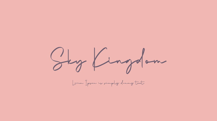 Sky Kingdom Font