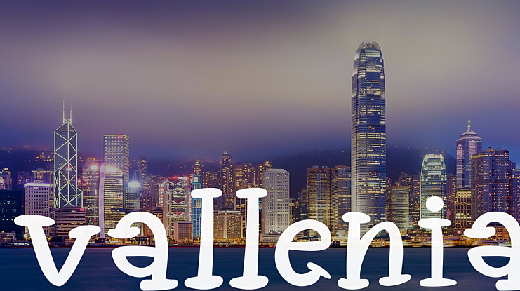 vallenia Font Family