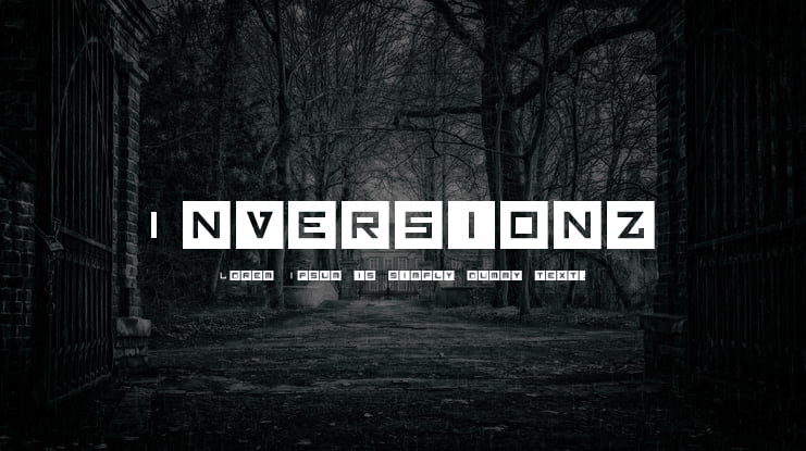 Inversionz Font Family