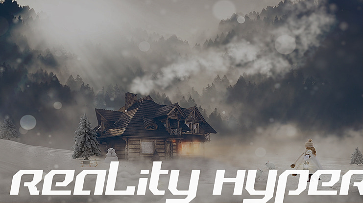 Reality Hyper Font