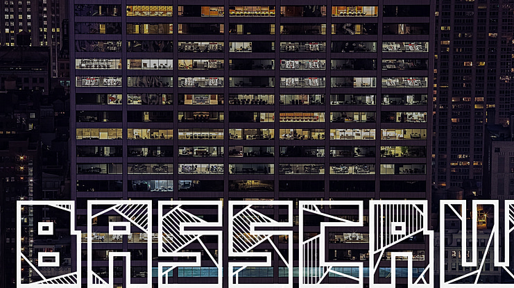 Basscrw Font