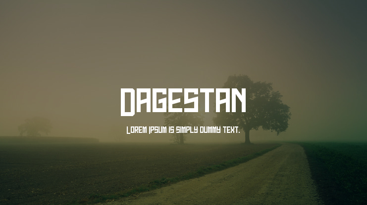Dagestan Font