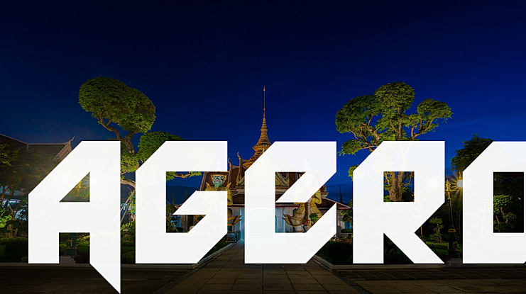 Agero Font