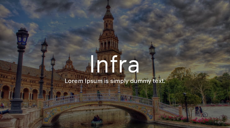 Infra Font Family