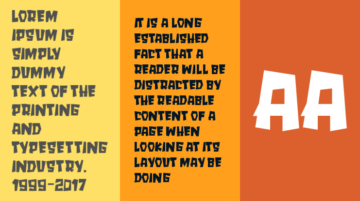 SPOOKY MONSTER Font Family