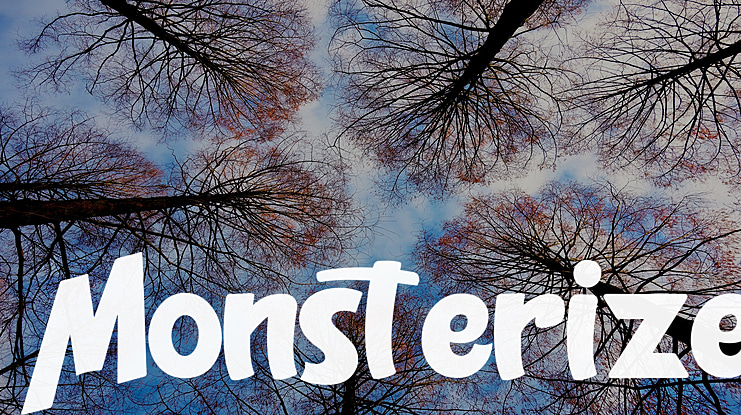 Monsterize Font Family