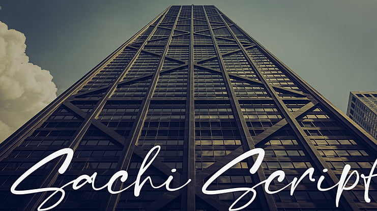 Sachi Script Font