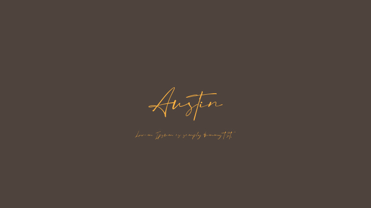 Austin Font