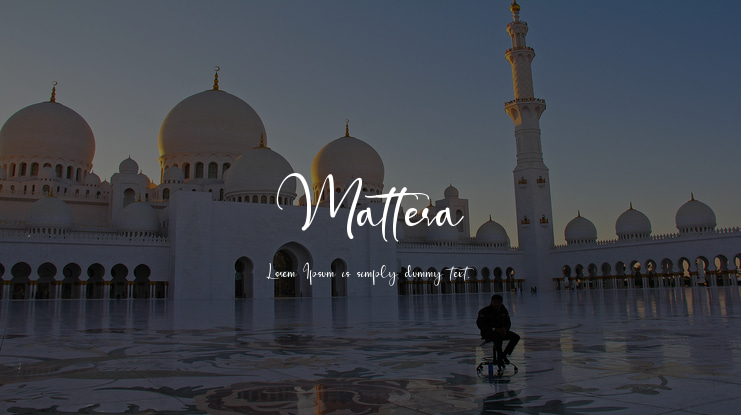 Mattera Font