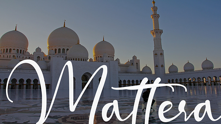Mattera Font