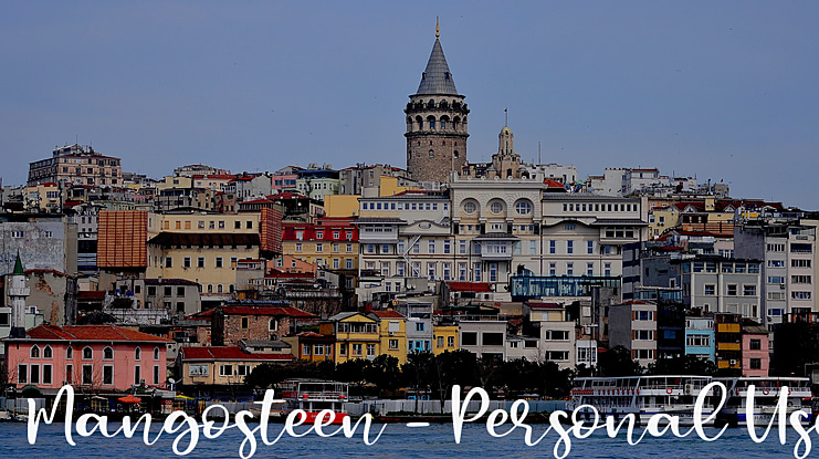 Mangosteen - Personal Use Font