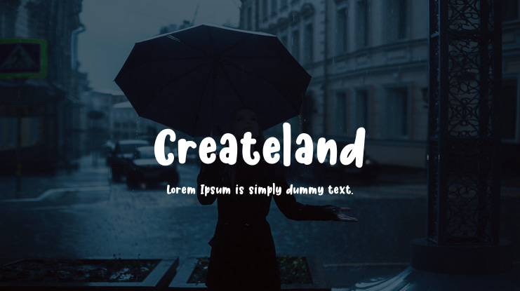 Createland Font