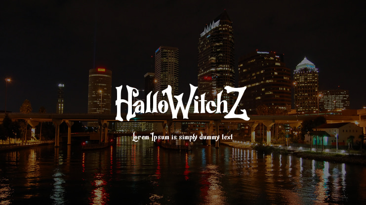 HalloWitchZ Font