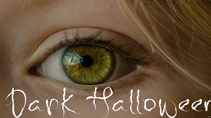 Dark Halloween Font