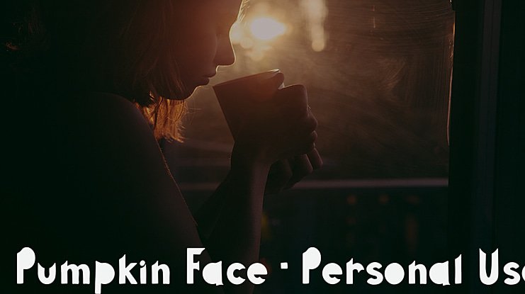 Pumpkin Face - Personal Use Font Family