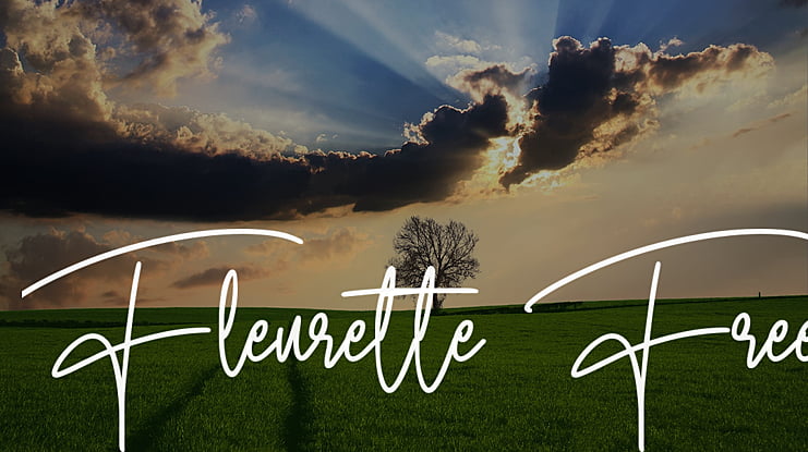 Fleurette Free Font