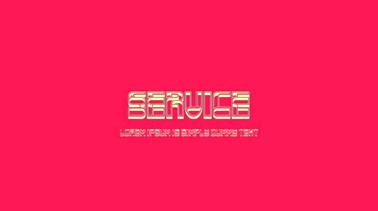 Service Font