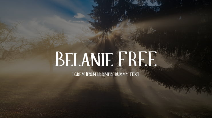 Belanie FREE Font