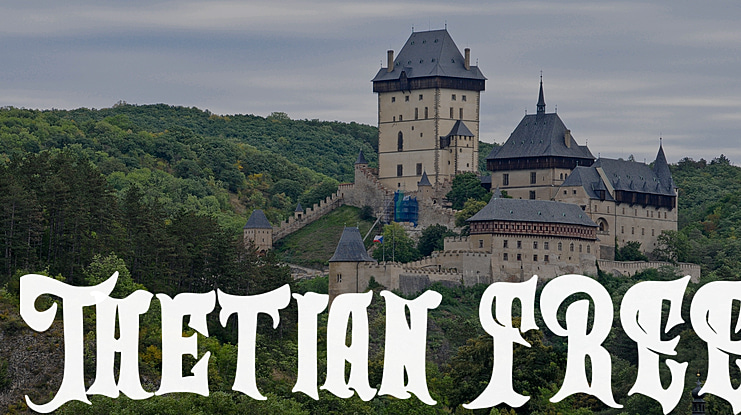 Thetian FREE Font