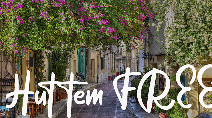 Huttem FREE Font