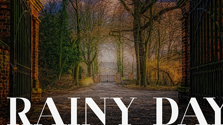 RAINY DAY Font Family
