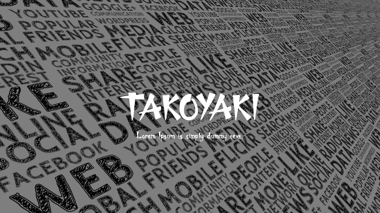 TAKOYAKI Font