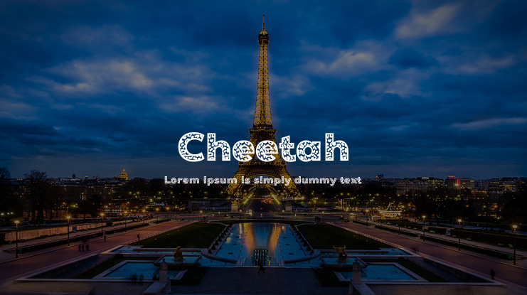 Cheetah Font