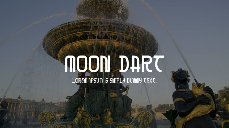 Moon Dart Font Family