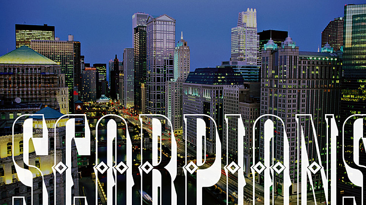 Scorpions Font