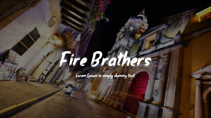 Fire Brathers Font