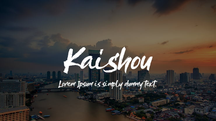 Kaishou Font