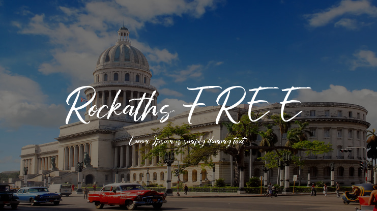 Rockaths FREE Font